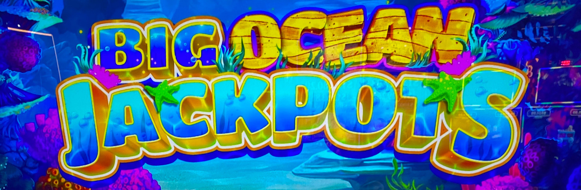 Big Ocean Jackpots slot machine