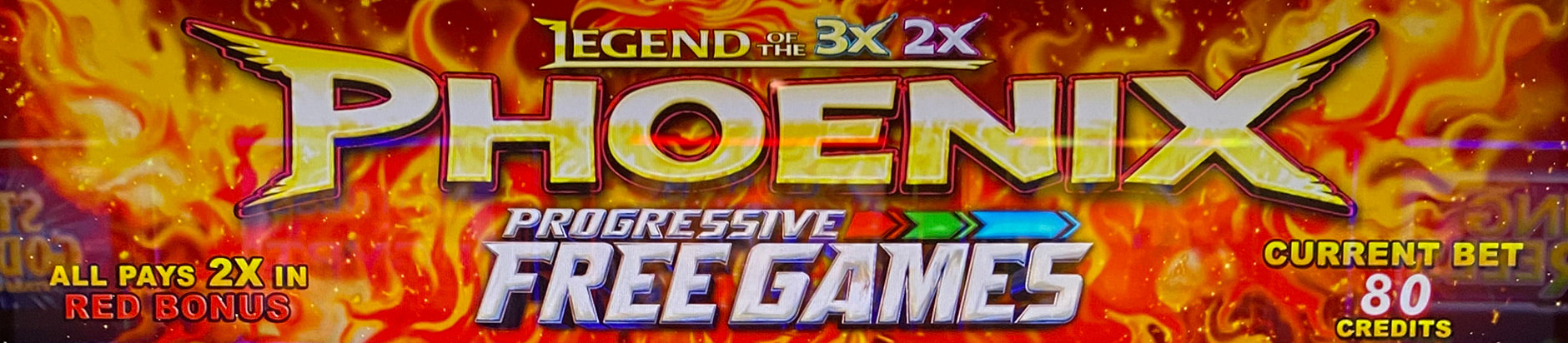 Legend of the 3X 2X Phoenix slot machine