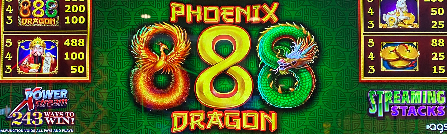 Phoenix 888 Dragon slot machine