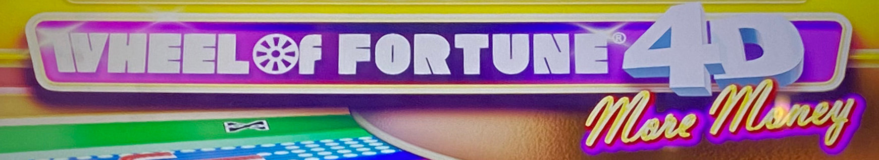 Wheel of Fortune 4D Collector's Edition slot machine game